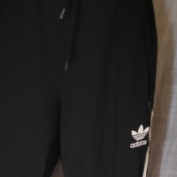 ADIDAS Originals Polyester Track Pants Womens S Retro - Picture 3 of 9